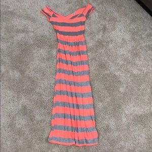 Charlotte Russe Striped Maxi Dress
